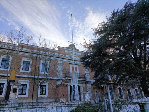 Situación actual de la fachada del Cuartel // Foto: Patrimonio Valladolid